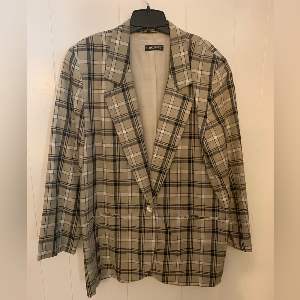 Vintage Counterparts Women’s Blazer~Multicolor